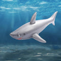 Inflatable Shark Pool Rider Toy for Kids and Swimming Pools - view 5
