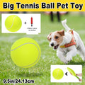 Inflatable Tennis Ball Dog Toy, 24 cm Fetch and Training Ball