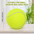 Inflatable Tennis Ball Dog Toy, 24 cm Fetch and Training Ball - view 3