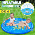 Inflatable Water Sprinkler Splash Pad for Kids, 170 cm