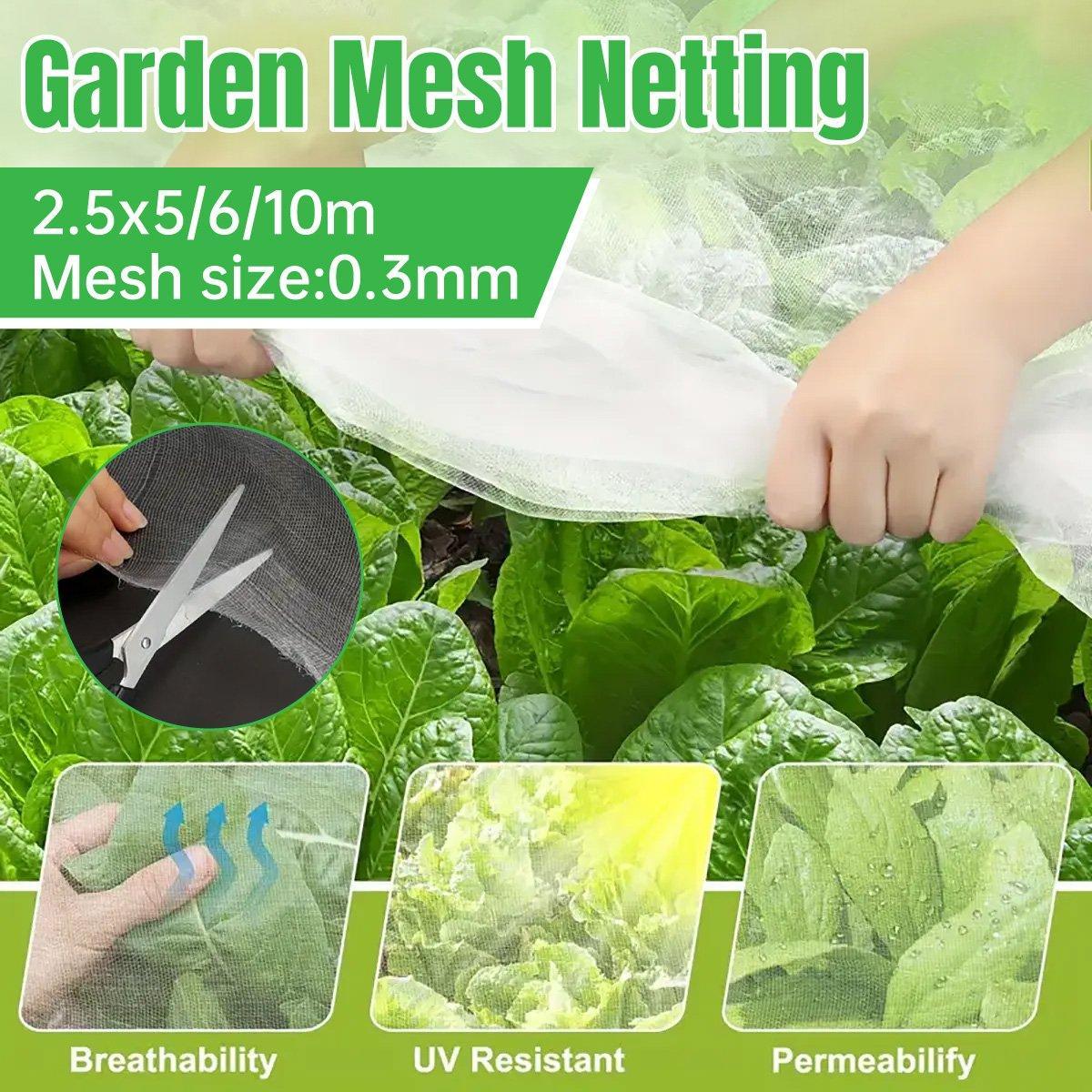 Insect Proof Greenhouse Net for Fruit and Vegetable Plants - 250cm x 10m - view 16