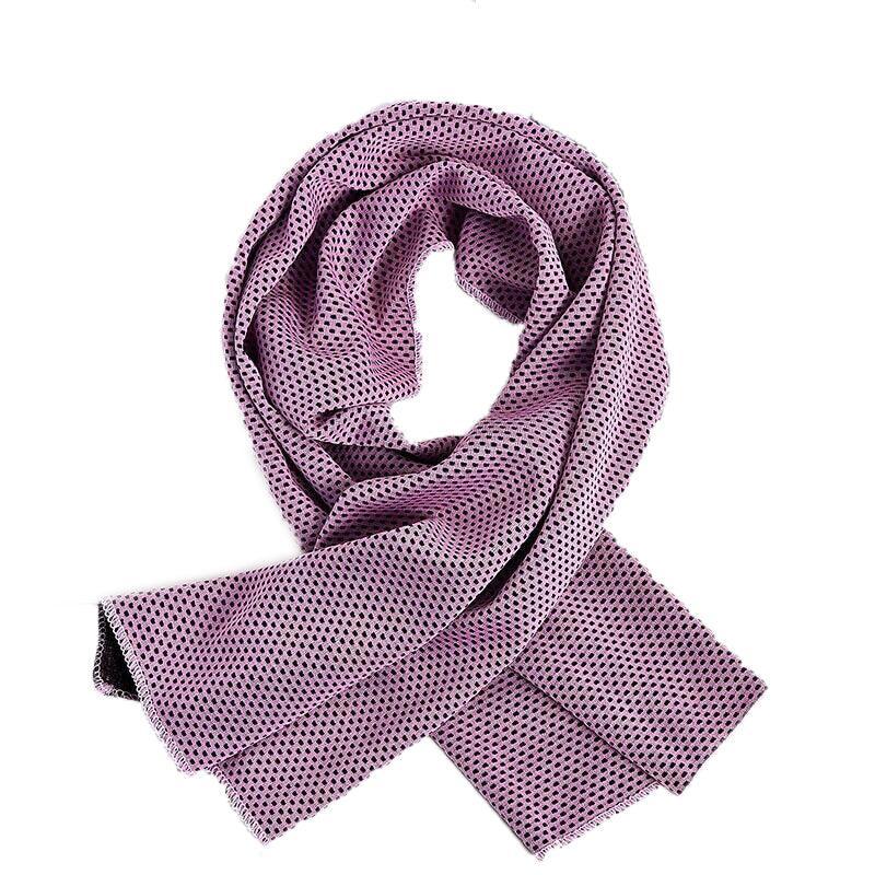 Instant Cooling Towel for Gym, Golf and Outdoor Sport, 30 x 80 cm - Pink
