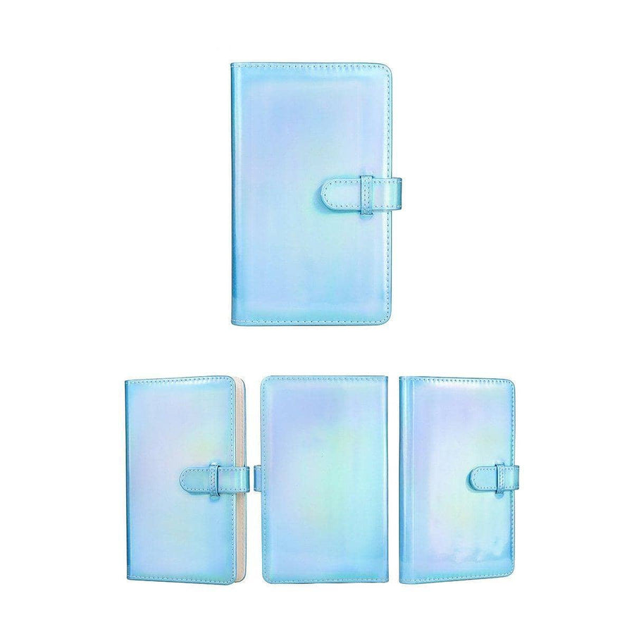 Instant Photo Album for Fujifilm Instax Mini 8, 9 and 11, 96 Pockets - Holographic Blue