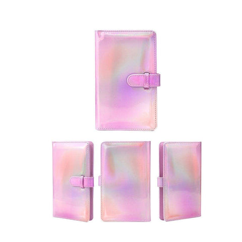 Instant Photo Album for Fujifilm Instax Mini 8, 9 and 11, 96 Pockets - Holographic Pink