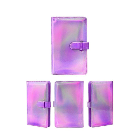 Instant Photo Album for Fujifilm Instax Mini 8, 9 and 11, 96 Pockets - Holographic Purple
