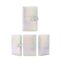 Instant Photo Album for Fujifilm Instax Mini 8, 9 and 11, 96 Pockets - Holographic Silver