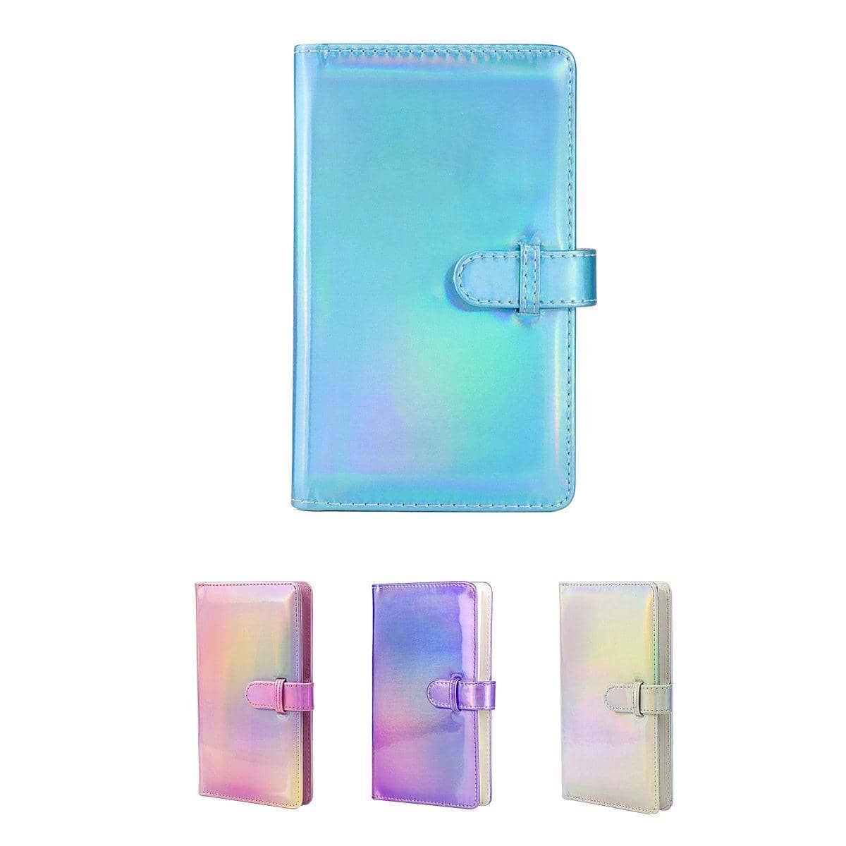 Instant Photo Album for Fujifilm Instax Mini 8, 9 and 11, 96 Pockets - Holographic Silver - view 3