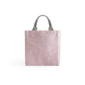 Insulated Canvas Lunch Bag Tote - Style D07, 20 x 19 x 13 cm