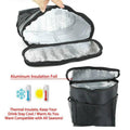 Insulated Car Seat Back Organisers with Mesh Pockets, Pack of 2 - view 3