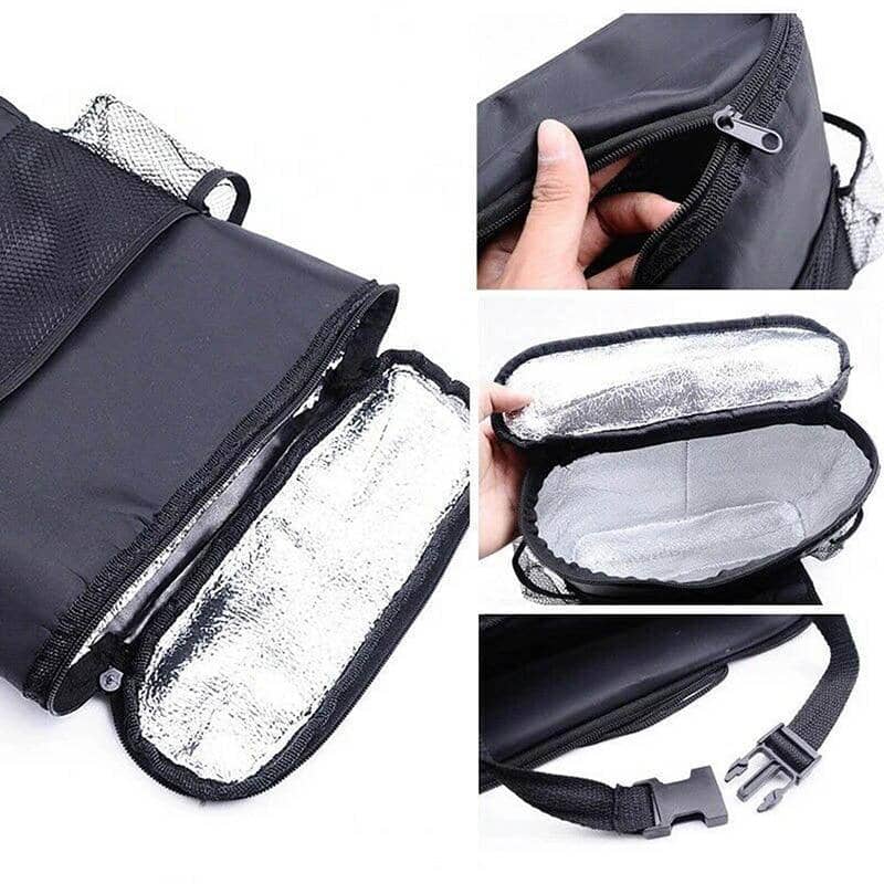 Insulated Car Seat Back Organisers with Mesh Pockets, Pack of 2 - view 4