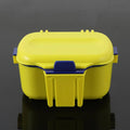 Insulated Fishing Bait Box with Dual Compartments - Yellow - view 4