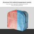 Insulated Lunch Bag with Carry Handles - Grey - view 5