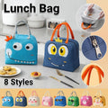 Insulated Lunch Bag with Foil Lining - Navy - view 2