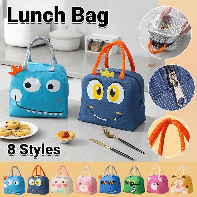 Insulated Lunch Bag with Foil Lining - Navy - view 2
