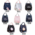 Insulated Lunch Bag, Portable Picnic Cooler Tote - Large 18x24x15cm, Model E02 - view 4