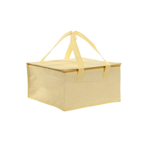 Insulated Pizza Delivery Bag, 40x40x22cm - Beige