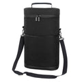 Insulated Portable Wine Bag for Two 750 ml Bottles, Picnic Bag - view 2