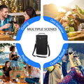 Insulated Portable Wine Bag for Two 750 ml Bottles, Picnic Bag - view 4