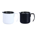 Insulated Stainless Steel Coffee Mug with Lid, 320 ml - Black - view 3