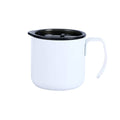 Insulated Stainless Steel Coffee Mug with Lid, 320 ml - White