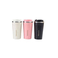 Insulated Stainless Steel Travel Coffee Mug, 380 ml - Black - view 3
