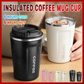 Insulated Stainless Steel Travel Coffee Mug, 380 ml - Pink - view 2