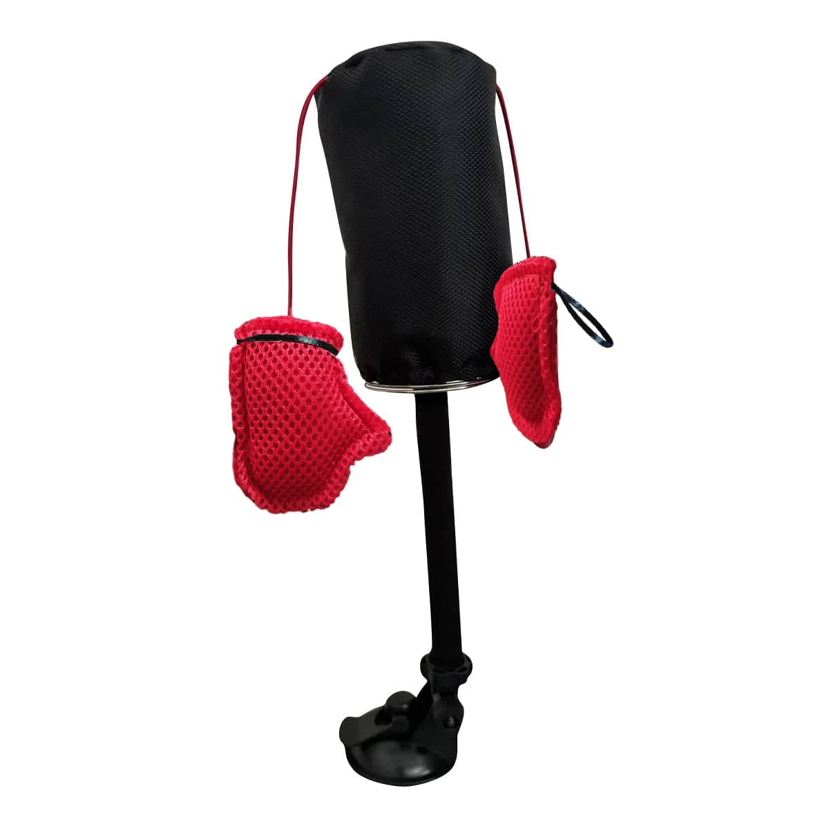 Interactive Cat Boxing Toy with Swinging Punching Bag and Mitts - view 2