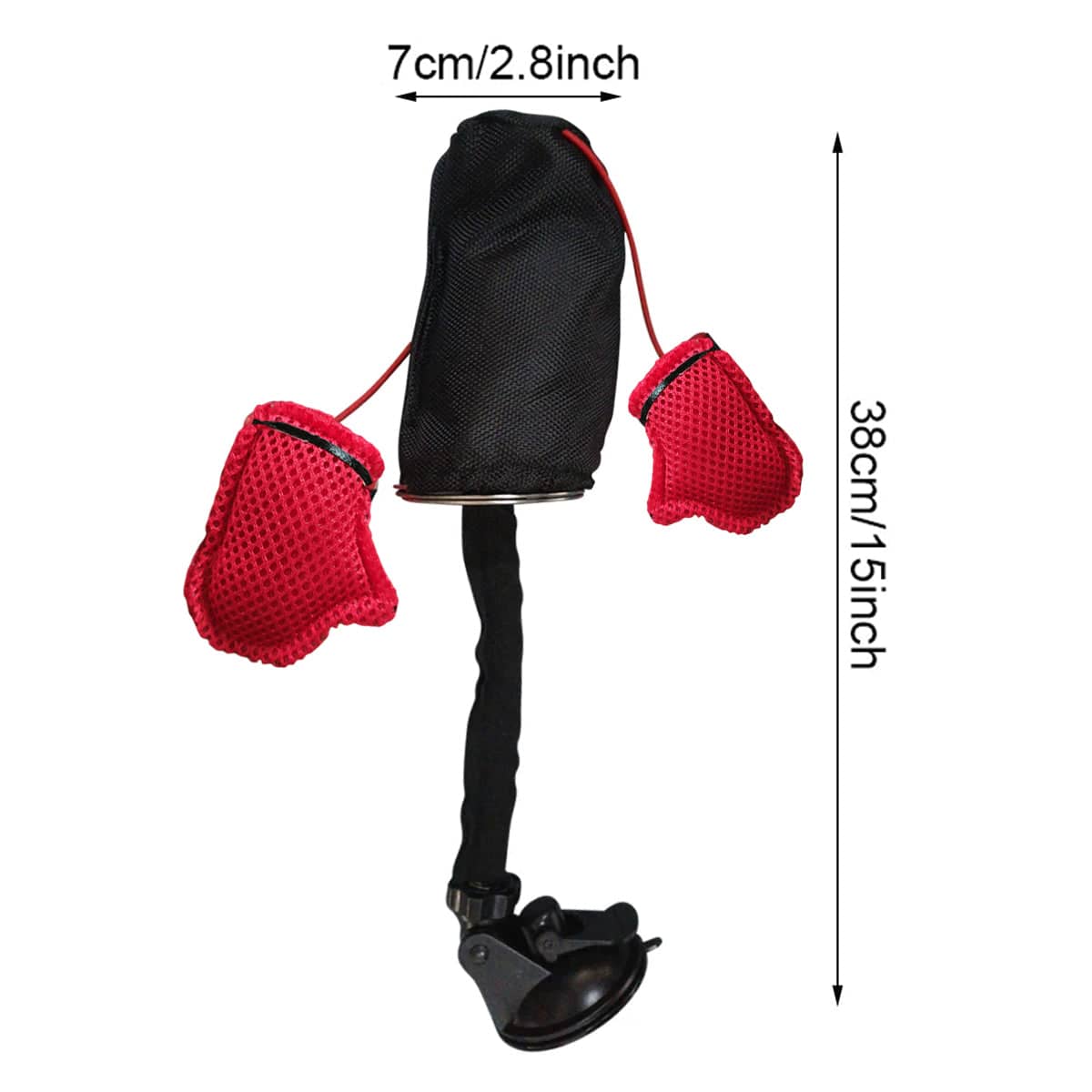 Interactive Cat Boxing Toy with Swinging Punching Bag and Mitts - view 3