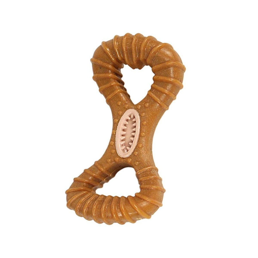 Interactive Dog Chew Toy with Treat Dispensing - 8-Shaped, 8 x 15 cm