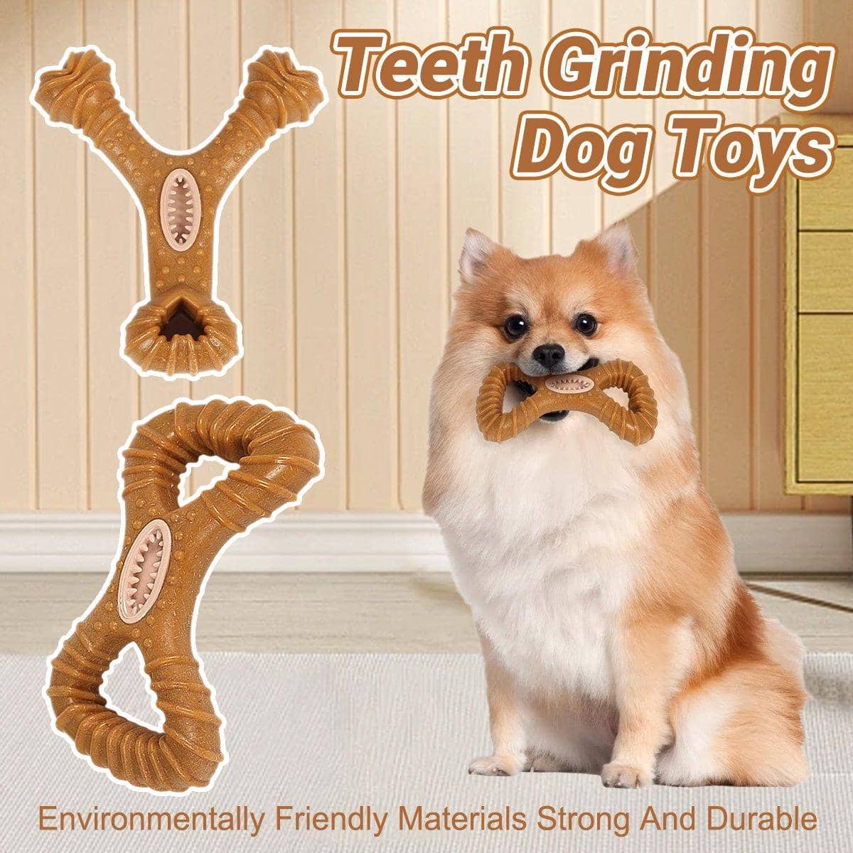 Interactive Dog Chew Toy with Treat Dispensing - 8-Shaped, 8 x 15 cm - view 2