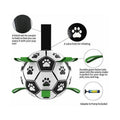 Interactive Dog Football Toy with Grab Tabs for Outdoor Training - view 5