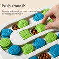 Interactive Dog Puzzle Toy, S-Shaped Treat Dispenser and Slow Feeder - Grey - view 5