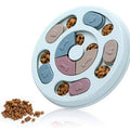 Interactive Dog Treat Dispenser Puzzle Toy, 24 cm Diameter - Blue - view 5