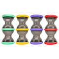 Interactive Dog Treat Dispenser Toy Dumbbell Roller - Red, Small (11 x 5.5 cm) - view 3