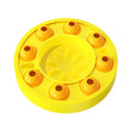 Interactive Slow Feeder Pet Bowl for Dogs and Cats - Yellow
