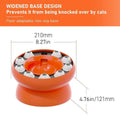 Interactive Slow Feeder Puzzle Bowl for Cats and Small Dogs with Non Slip Base - Pink - view 4