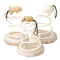 Interactive Spring Cat Scratching Toy - Plush Ball - view 3