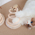 Interactive Spring Cat Scratching Toy - Plush Ball - view 5