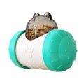 Interactive Treat Dispensing Toy for Dogs and Cats, Slow Feeder - Teal