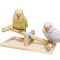 Interactive Wooden Bird Seesaw Toy for Small and Medium Birds - view 4