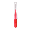 Interdental Brush Floss Sticks for Teeth Cleaning - Red, Pack of 20