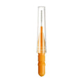 Interdental Brushes Floss Sticks for Teeth Cleaning - Orange, Pack of 20