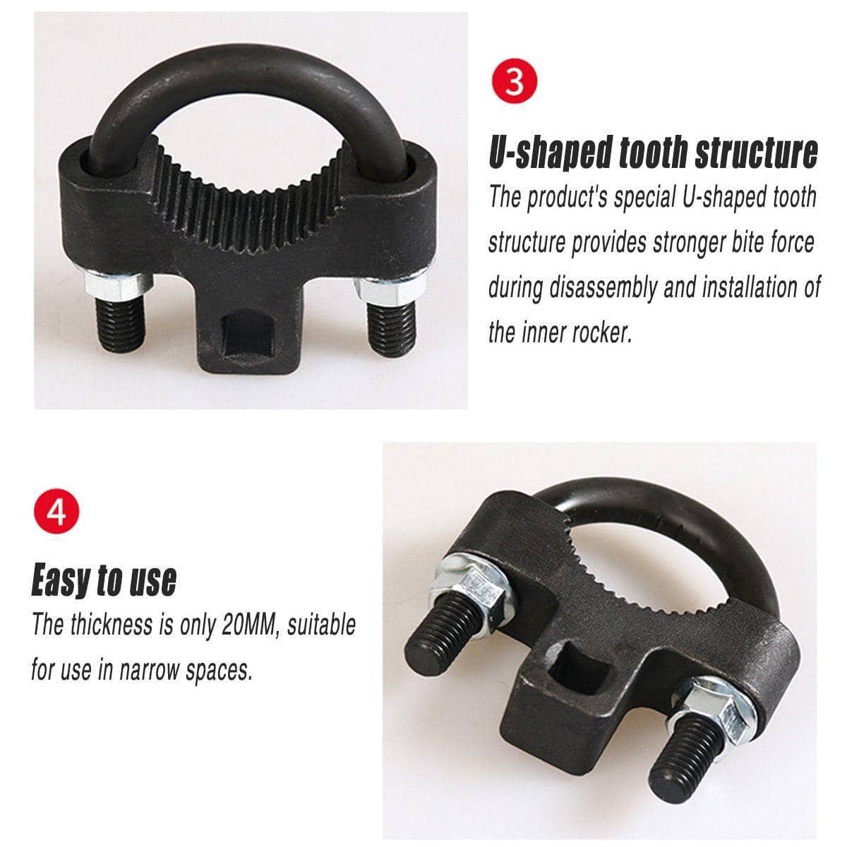 Internal Tie Rod Tool for Vehicle Chassis Rocker, 3/8 Inch (0.95 cm) Drive - view 5