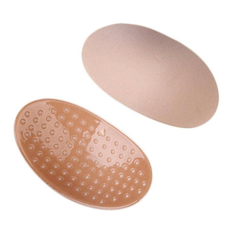 Invisible Anti-Slip Shoulder Pads, Set of 2 - Beige, Sponge