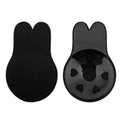 Invisible Silicone Push-Up Bra, Self-Adhesive - Black, 11 cm Wide (Cup C-D) - view 2