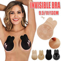 Invisible Silicone Push-Up Bra, Self-Adhesive - Black, 9.5 cm Wide (Cup A-B)