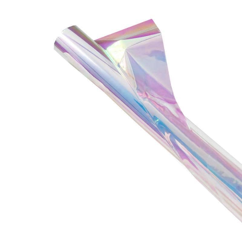 Iridescent Bouquet Wrapping Film, 80 cm x 15 m - Red Gold