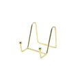 Iron Display Stand for Plates, Frames and Books, Small 8 x 9 x 8.2 cm - Gold