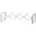 Iron Wine Rack, 5 Bottle - White Tabletop Bottle Holder