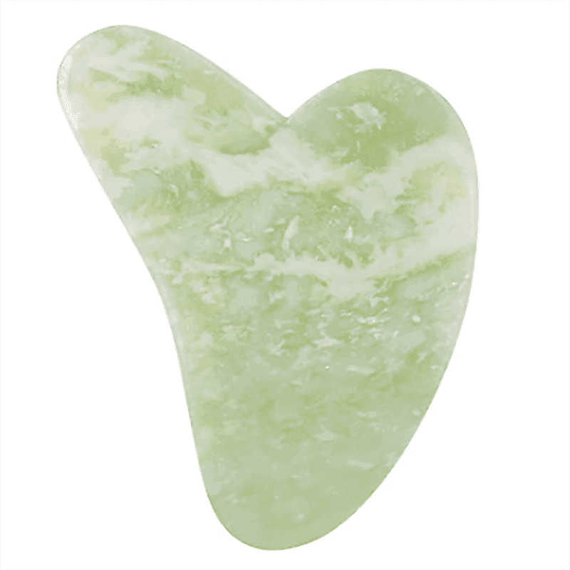 Jade Gua Sha Scraping Plate - Green